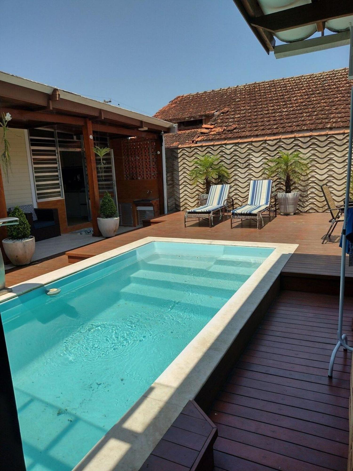 Casa Agradavel Com Piscina, A Poucos Passos Da Praia Peruíbe Exterior photo
