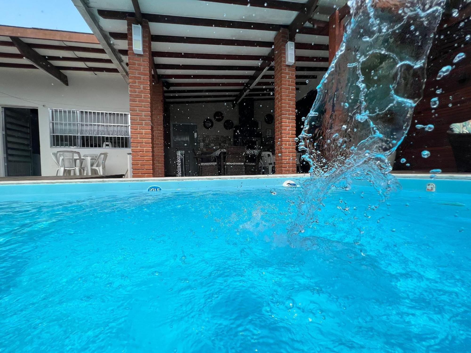 Casa Agradavel Com Piscina, A Poucos Passos Da Praia Peruíbe Exterior photo